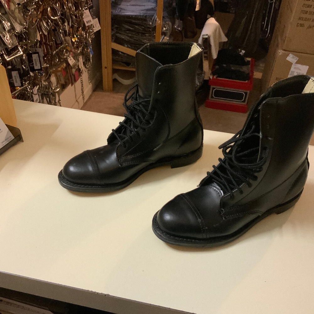 Service Lace Paddock Boots Black 5 11-4-7